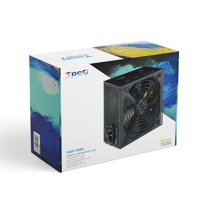Bloc d’Alimentation TooQ TQAPOLO-750SP ATX 750 W CE - RoHS