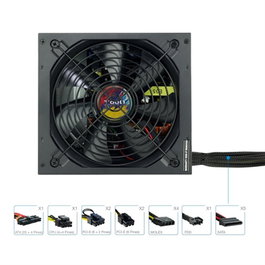 Tooq Alimentation TQApolO 750W ATX 12V V2.3 - 750SP 80+ Blanc