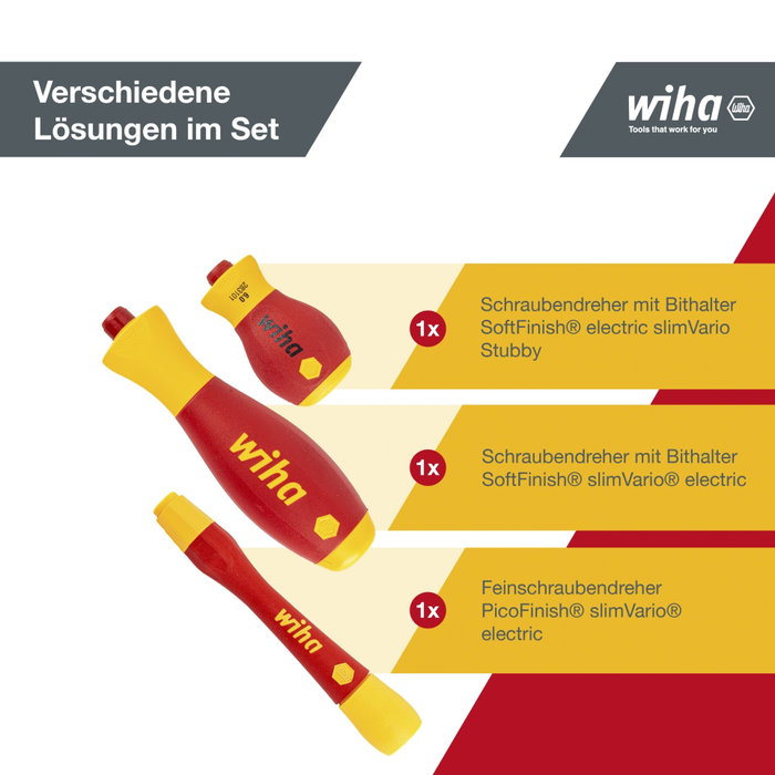 Wiha 7209NK-2002 slimVario set Wiha 7209NK-2002 slimVario set