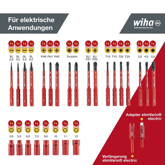 Wiha 7209NK-2002 slimVario set Wiha 7209NK-2002 slimVario set