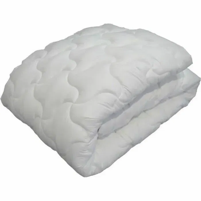 Abeil ABEIL Couette Chaude Douceur Absolue Microfibre Blanche 200x200 cm 400 g/m² - Garnissage 100% Polyester, Toucher Peau de Pêche, Piquage Étoiles