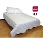 Abeil ABEIL Couette Chaude Douceur Absolue Microfibre Blanche 200x200 cm 400 g/m² - Garnissage 100% Polyester, Toucher Peau de Pêche, Piquage Étoiles