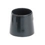 Micel Cnt01 - Contera redonda reforzada 16mm x 24mm noir - 25 unités pour pattes de meubles et aides mobilité - polietileno résistant