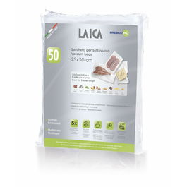 Laica Sacs de Conservation sous Vide 25x30 cm - Lot de 50 pièces - VT35100