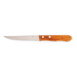 Pradel Couteau à steak Acier Inoxydable Manche Bois 20,5 cm
