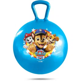 Pat' Patrouille - Ballon sauteur avec poignée 45 cm Bleu - Développe équilibre et coordination pour enfant dès 3 ans