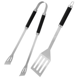 Dangrill Kit Spatule et Pince BBQ en Acier Inoxydable