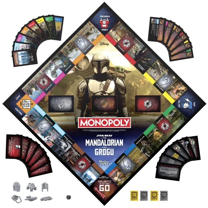 Monopoly The Mandalorian and Grogu