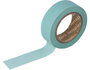 Innspiro Cinta masking tape Washi vert clair 15mm x 10m Serie Lisos Básicos