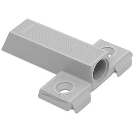 Salice D066Sng Support de base gris pour taraudeuse SMOVE avec butée, 10x32 mm