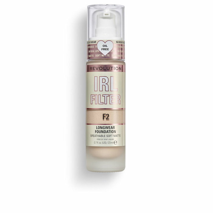 Revolution Make Up IRL Filter Fond de Teint Crème F2