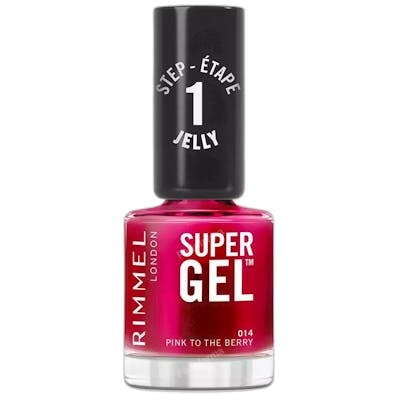 Rimmel London SUPER GEL Vernis à ongles 14-Pink To The berry 12 ml