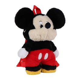 Cerdá Sac à dos enfant en peluche personnage Mickey 17 x 30 x 11 cm