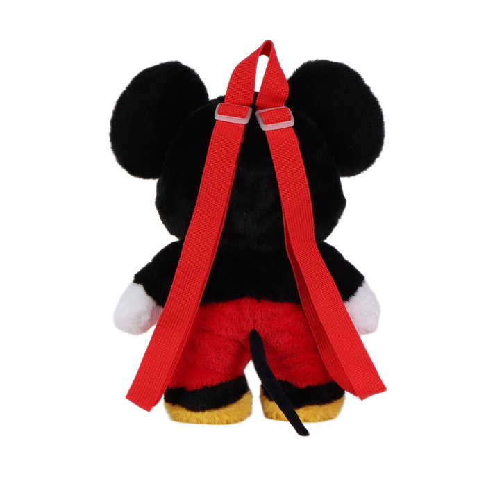 Cerdá Sac à dos enfant 3D Mickey Mouse Rouge en peluche