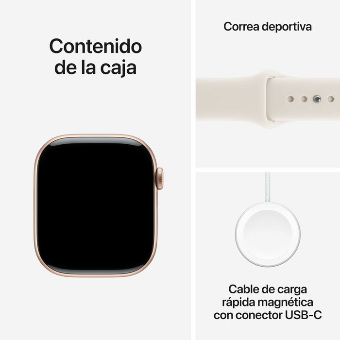 Apple Watch Series 11 GPS 46mm Or Rose aluminium Apple Watch Series 11 GPS 46mm Or Rose aluminium