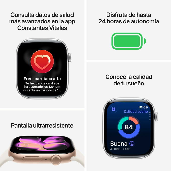 Apple Watch Series 11 GPS 46mm Or Rose aluminium Apple Watch Series 11 GPS 46mm Or Rose aluminium