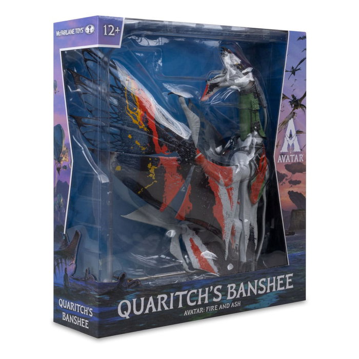 Avatar: Fire and Ash figurine Quaritch's new Banshee Avatar: Fire and Ash figurine Quaritch's new Banshee