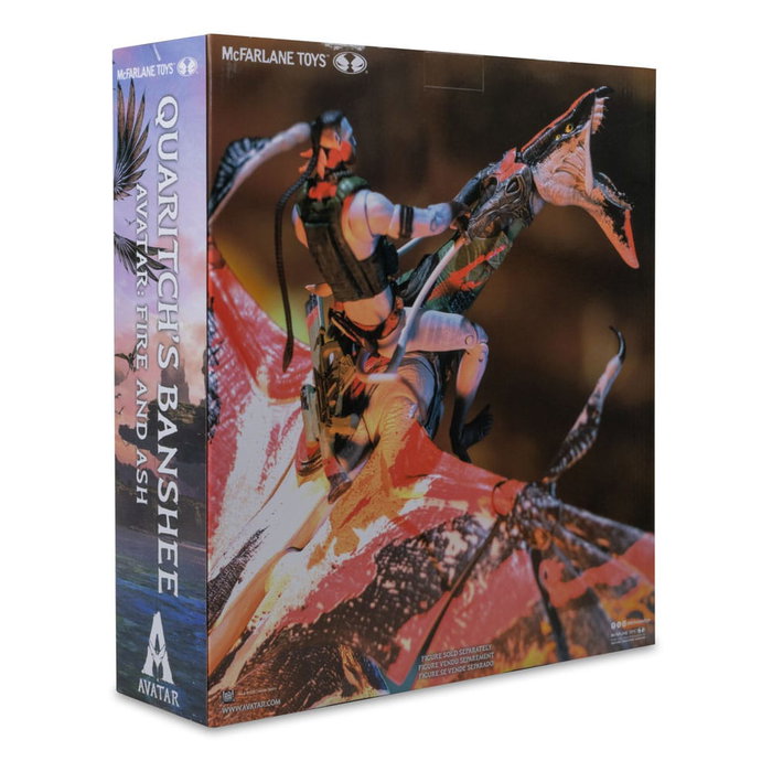 Avatar: Fire and Ash figurine Quaritch's new Banshee Avatar: Fire and Ash figurine Quaritch's new Banshee