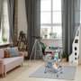 Quid Chariot de Service Garbo Gris Métal 45x30,6x77,5 cm