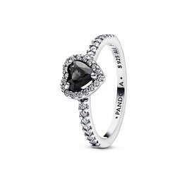 Bague Femme Pandora 198421C04-54 Argenté Noir