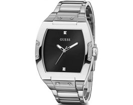 Guess GW0387G1 - Montre analogique Phoenix en acier inoxydable gris