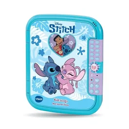 VTech - KidiSecrets STITCH - Mon journal intime électronique sécurisé avec code secret et enregistrement vocal - Bleu - Pour enfants de 5 à 12 ans
