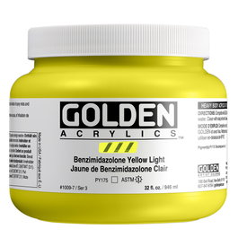 Golden Heavy Body Jaune Clair (Benzimidazolone) 946 ml