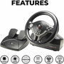 Subsonic SUPERDRIVE SV250 Volant de course avec pédalier et vibrations