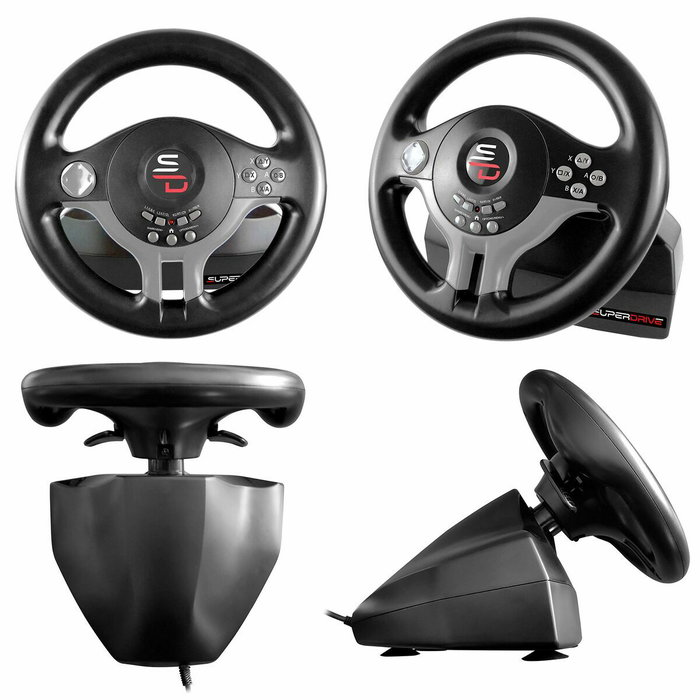Subsonic SUPERDRIVE SV250 Volant de course avec pédalier et vibrations
