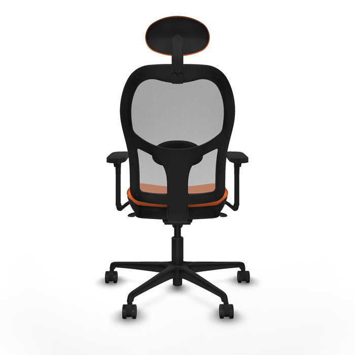 Piqueras y Crespo Chaise de Bureau avec Appui-tête Jorquera 3D036N1 Orange