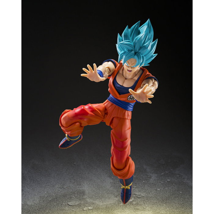 Bandai Tamashii Nations Dragon Ball Super S.H.Figuarts Super Saiyan God Super Son Goku (Blue power transcending Limits) 15 cm