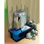 Ubbink 401379 Ensemble cascade Niagara 60 cm avec éclairage LED et pompe pour bassin de jardin