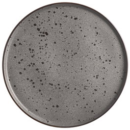 Day Plat plat gris de 26,5 cm en céramique