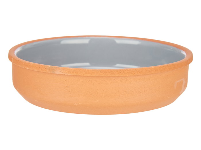 La Dehesa Cazuela en Terre Cuite Ronde 16 cm Gris Marron pour Four Micro-ondes Lave-vaisselle (Set de 20)