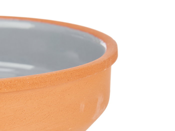 La Dehesa Cazuela en Terre Cuite Ronde 16 cm Gris Marron pour Four Micro-ondes Lave-vaisselle (Set de 20)