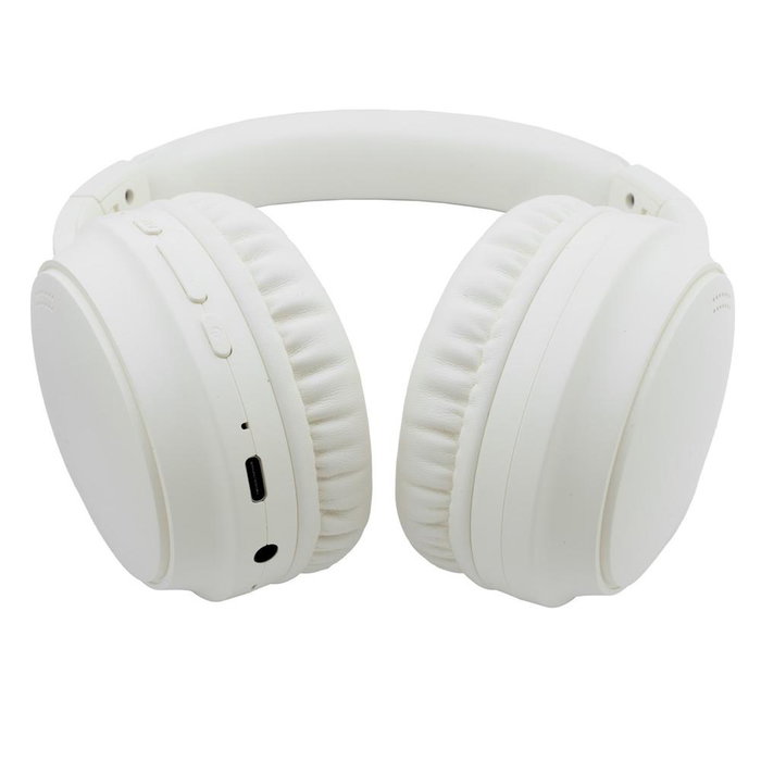 Coolbox Air40 Bluetooth Casque sans fil Beige avec ANC, 40h autonomie, pliable