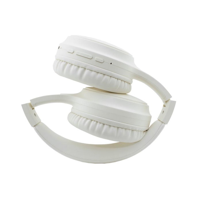Coolbox Air40 Bluetooth Casque sans fil Beige avec ANC, 40h autonomie, pliable