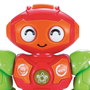 TACHAN Robot Mini Interactif avec Lumières et Sons, Visage Changeant, Bras et Jambes Mobiles, Fonctionne en 6 Langues, Jouet Éducatif pour Enfants dès 6 Mois