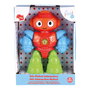 TACHAN Robot Mini Interactif avec Lumières et Sons, Visage Changeant, Bras et Jambes Mobiles, Fonctionne en 6 Langues, Jouet Éducatif pour Enfants dès 6 Mois