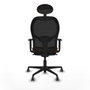 Piqueras y Crespo Chaise de Bureau 1D036G1 Marron Noir