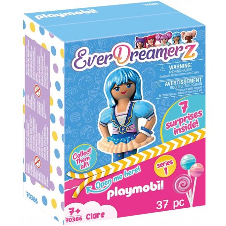Playmobil Everdreamerz Clare - Candy World avec 7 surprises