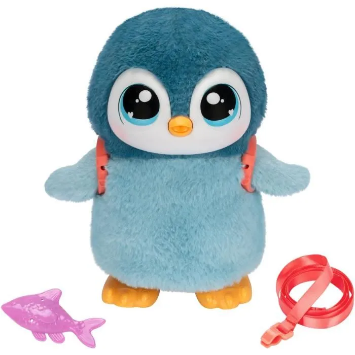 Moose Toys Little Live Pets Mon Petit Pingouin Waddles - Pingouin électronique interactif avec accessoires, sons et réactions Moose Toys Little Live Pets Mon Petit Pingouin Waddles - Pingouin électronique interactif avec accessoires, sons et réactions
