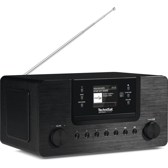 Technisat DigitRadio 570 CD IR negro Technisat DigitRadio 570 CD IR negro