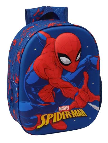 Safta Sac à dos 3D LED Spider-Man