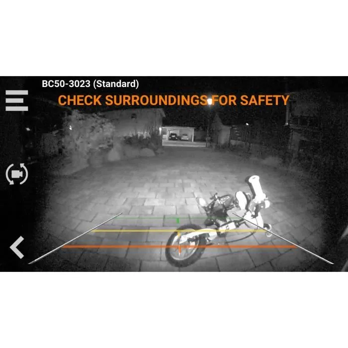 Garmin BC50 Caméra de recul sans fil - Vision nocturne avec support pour plaque d'immatriculation Garmin BC50 Caméra de recul sans fil - Vision nocturne avec support pour plaque d'immatriculation