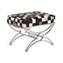 DKD Home Decor Banquette Marron Crème Argenté Brun foncé