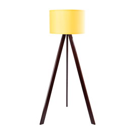 GreenIce Deco Lámpara de Suelo Kano-2 Jaune et Marron