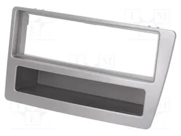 ACV Cadre de radio 1 DIN argent pour Honda Civic VII