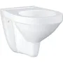 GROHE - Cuvette WC suspendue Bau Ceramic, Blanc Alpin, sortie horizontale, 36 x 52 x 33 cm, céramique haute qualité, pour réservoir encastré, garantie 5 ans