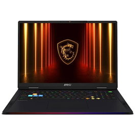 MSI Raider 18 HX AI A2XWJG-459ES - PC Portable Gaming 18'' Mini LED UHD+ 120Hz, Intel Core Ultra 9, NVIDIA RTX 5090, 64GB DDR5, 2TB SSD, Windows 11 Home